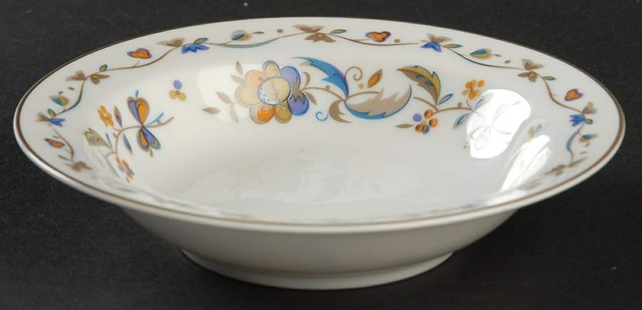 Heather Rim Fruit/Dessert (Sauce) Bowl by Sango-1