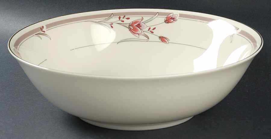 Heather 9" Round Vegetable Bowl by Sango-1