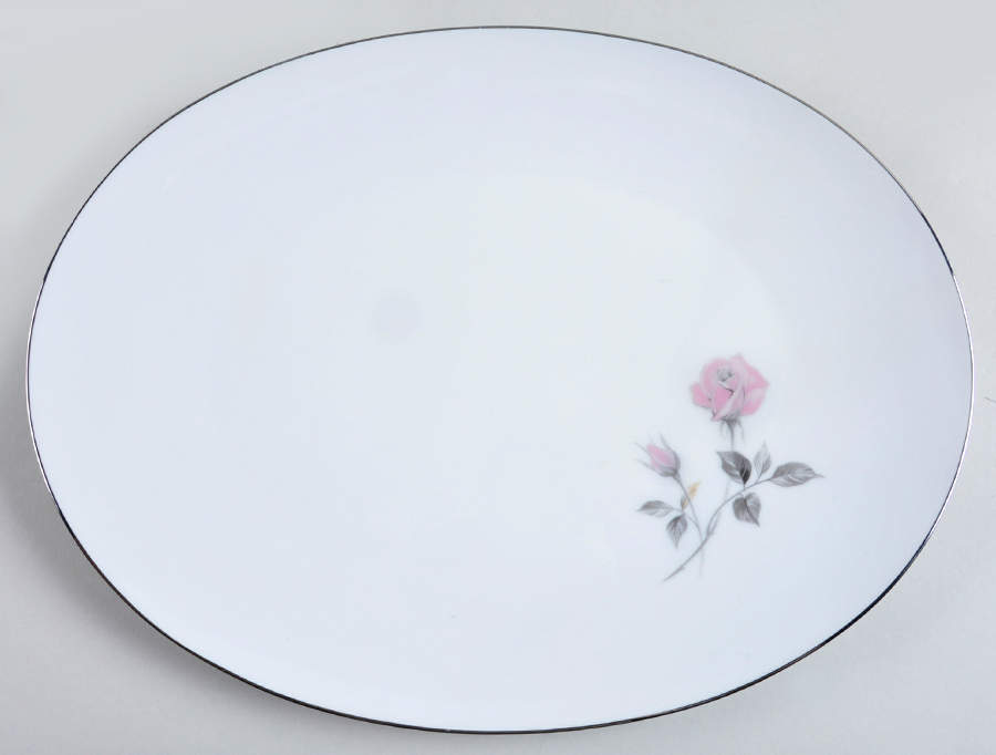 Helene 15" Oval Serving Platter by Sango-1