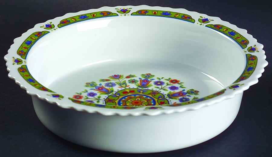 Hellespont 9" Round Vegetable Bowl by Sango-1