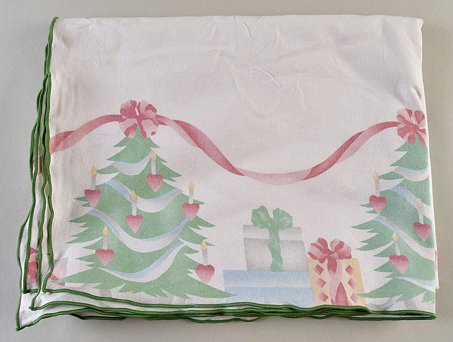Home for Christmas (Indonesia) 50" X 62" Rectangular Tablecloth by Sango-1