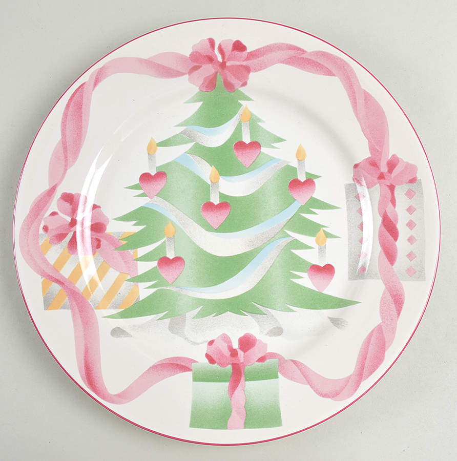 Home for Christmas (Indonesia) 12" Chop Plate (Round Platter) by Sango-1