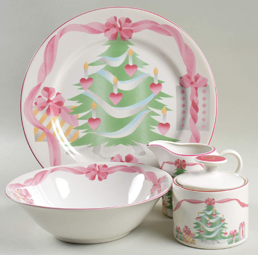 Home for Christmas (Indonesia) 5 Piece Hostess Set by Sango-1