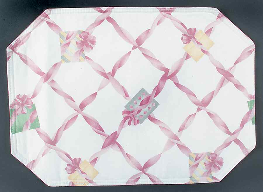 Home for Christmas (Indonesia) Cloth Placemat by Sango-1