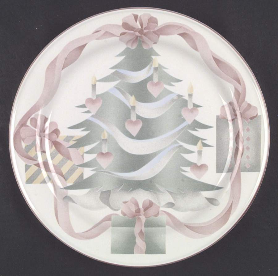 Home for Christmas (Korea) 12" Chop Plate (Round Platter) by Sango-1