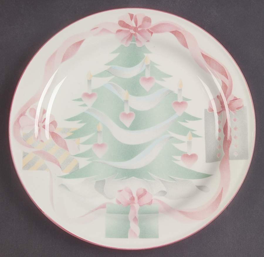 Home for Christmas (Korea) Salad Plate by Sango-1