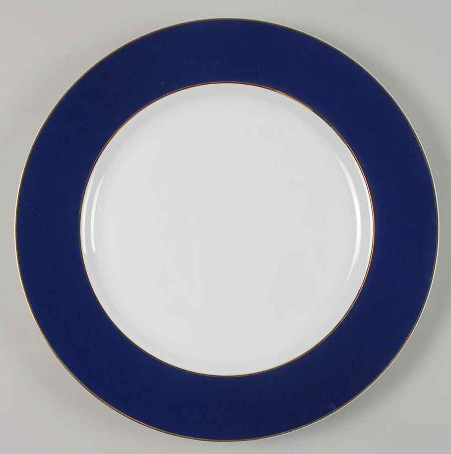 Imperial Blue 12" Chop Plate (Round Platter) by Sango-1