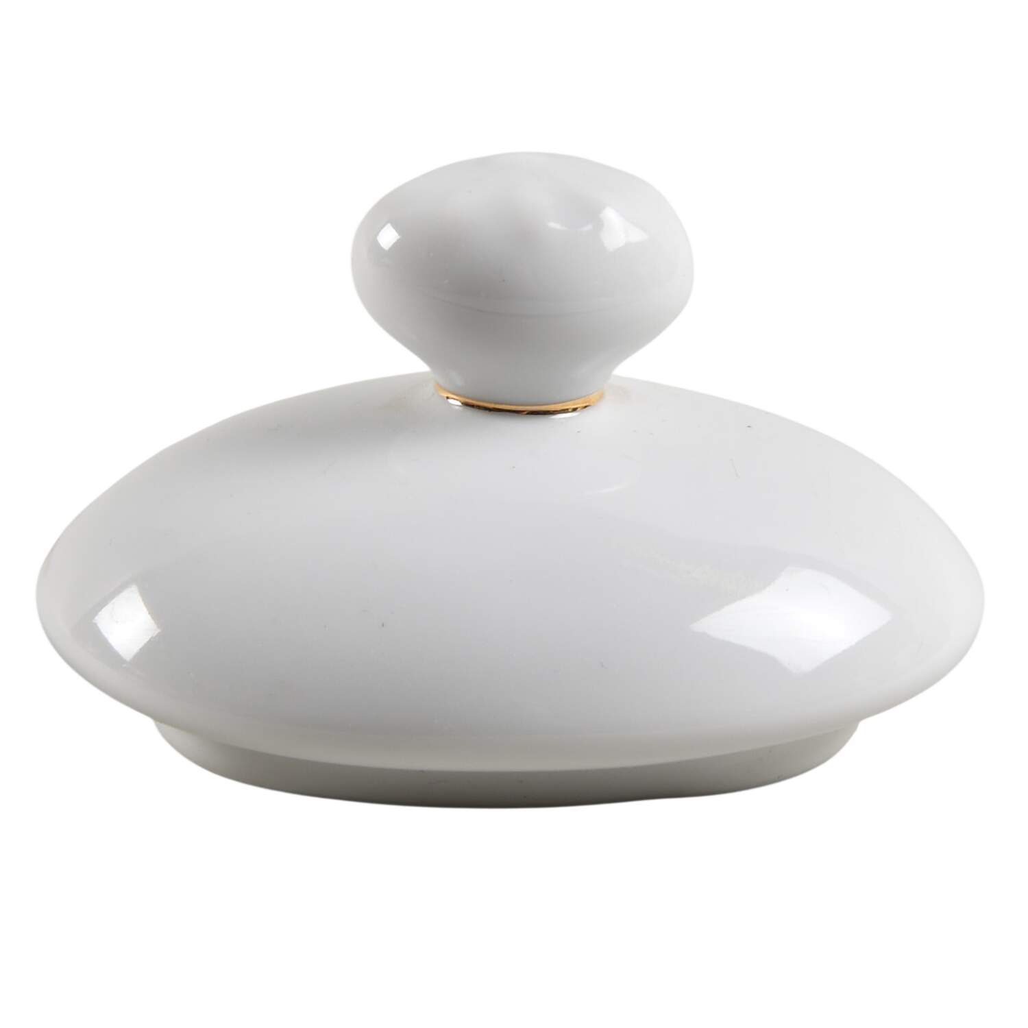 Imperial Black Lid for Sugar Bowl by Sango-1