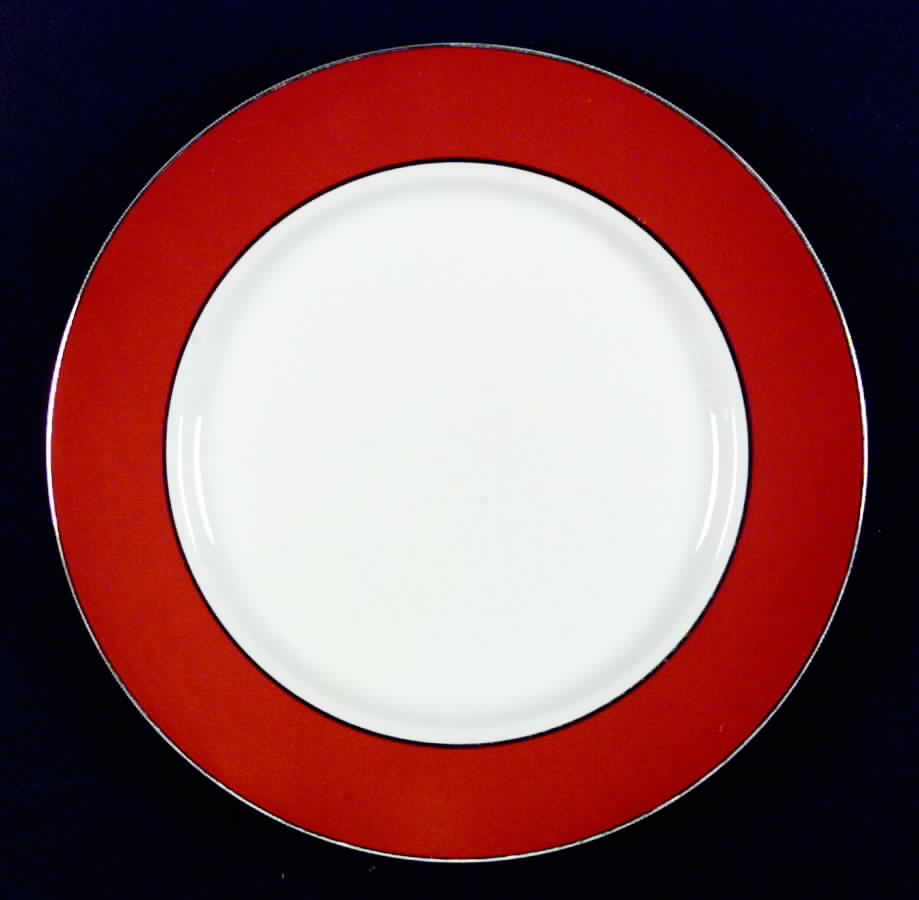 Imperial Orange Dinner Plate by Sango-1