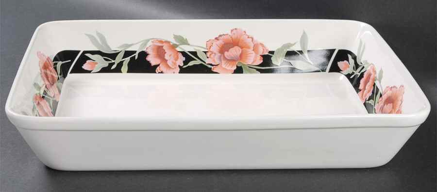 Impression 13"  Rectangular Baker by Sango-1