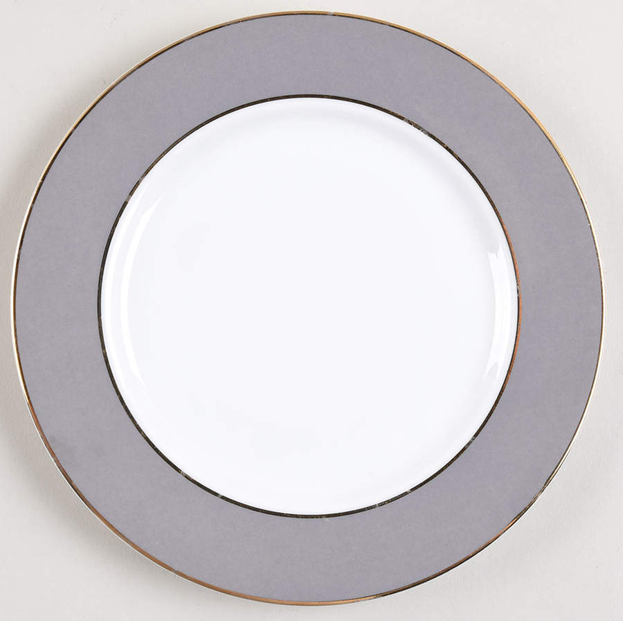 Imperial Gray Salad Plate by Sango-1