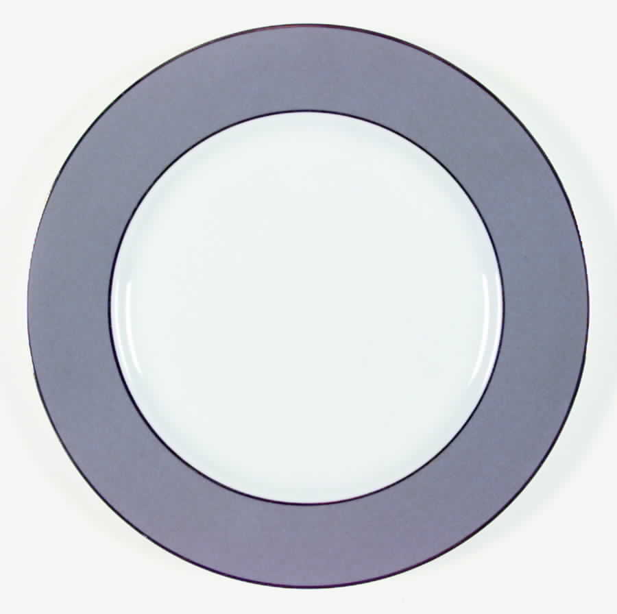 Imperial Gray Dinner Plate by Sango-1