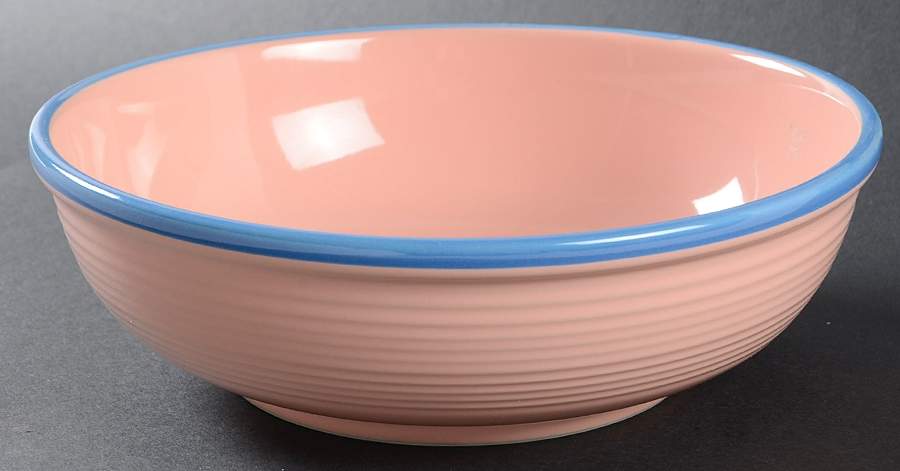 Innovations Peach 9" Round Vegetable Bowl by Sango-1
