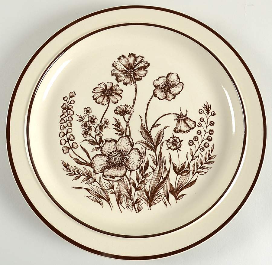 Indian Summer 12" Chop Plate (Round Platter) by Sango-1