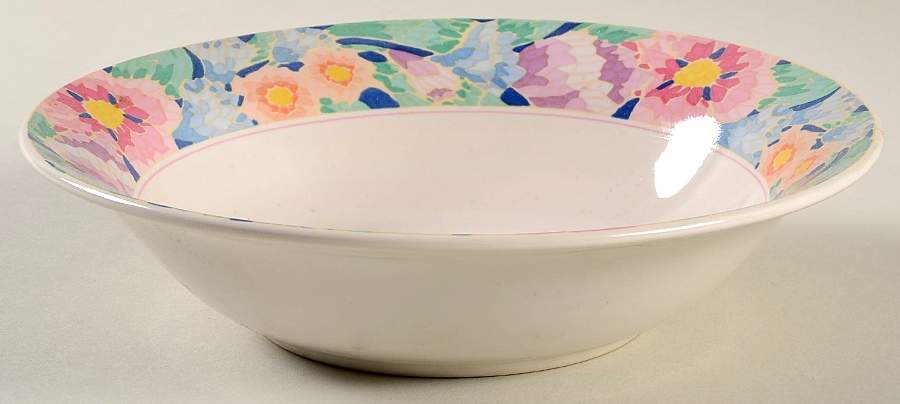 Island Flower Coupe Soup Bowl by Sango-1
