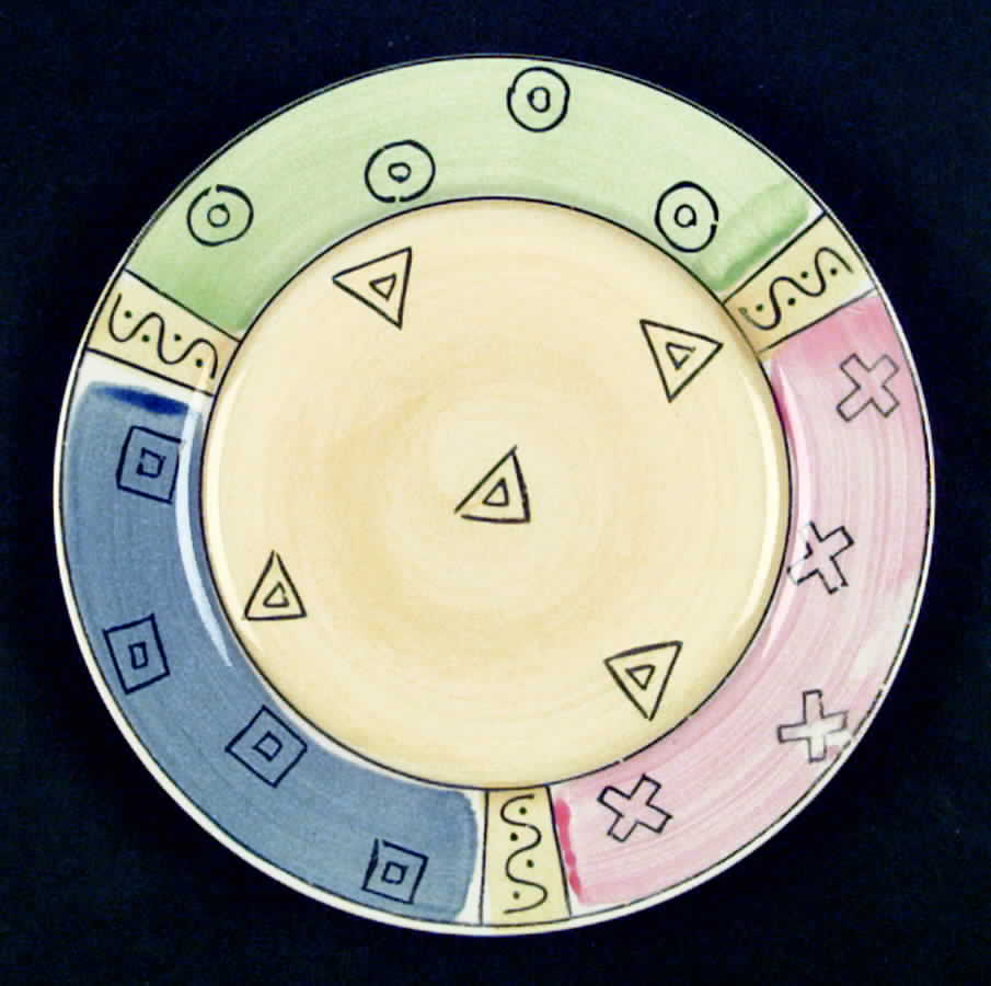 Italia Salad Plate by Sango-1