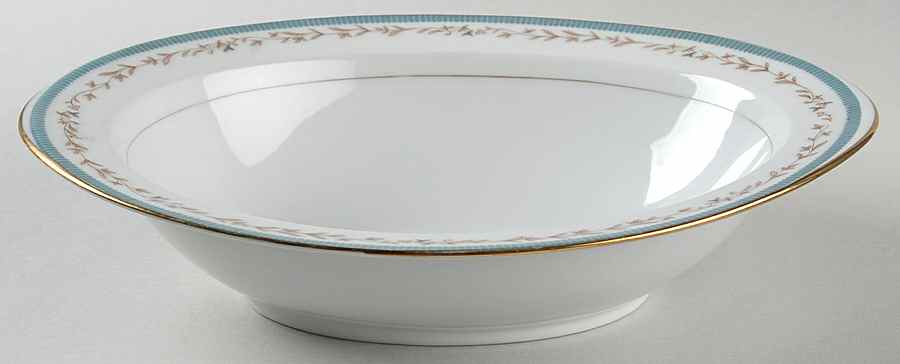Jacqueline 10" Oval Vegetable Bowl by Sango-1