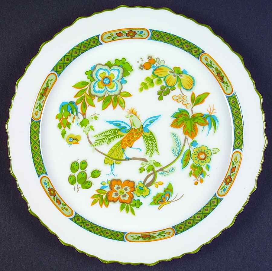 Jade Garden Salad Plate by Sango-1