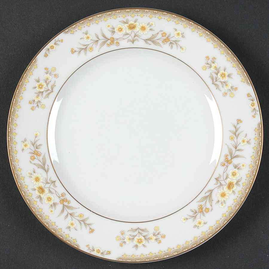 Jamestown (Gold Trim) Bread & Butter Plate by Sango-1