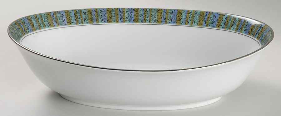 Janis 10" Oval Vegetable Bowl by Sango-1