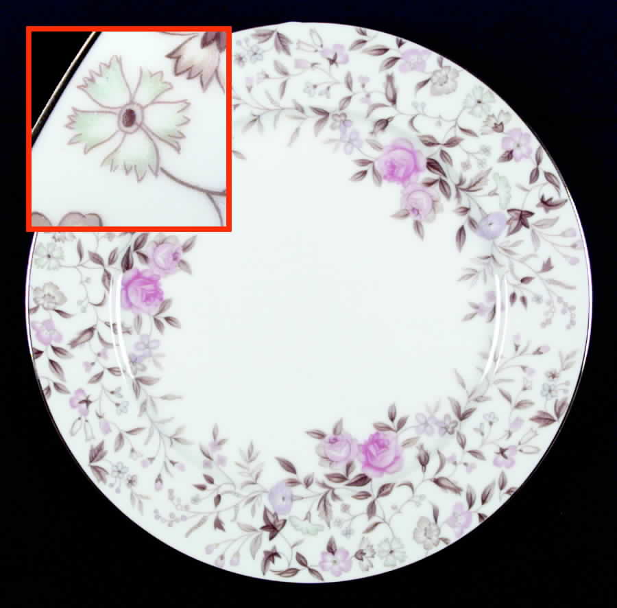 Jeannette Dinner Plate by Sango-1