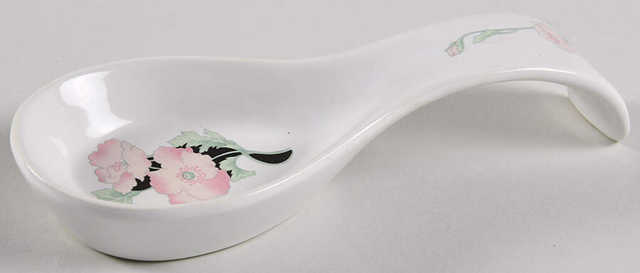 Jolie Spoon Rest/Holder (Holds 1 Spoon) by Sango-1
