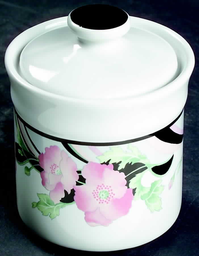 Jolie Small Canister & Lid by Sango-1
