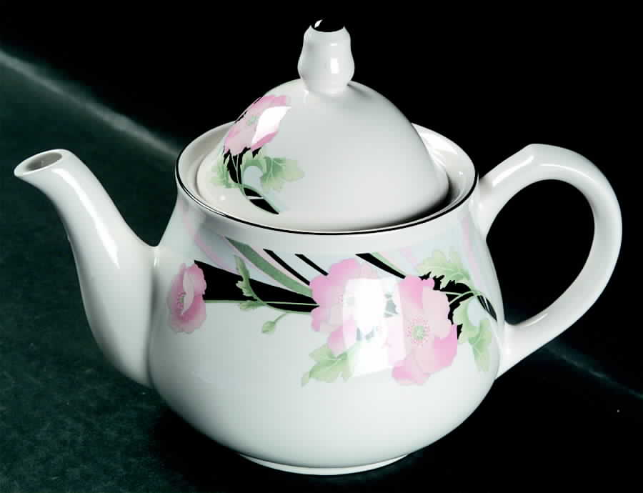 Jolie Teapot & Lid by Sango-1