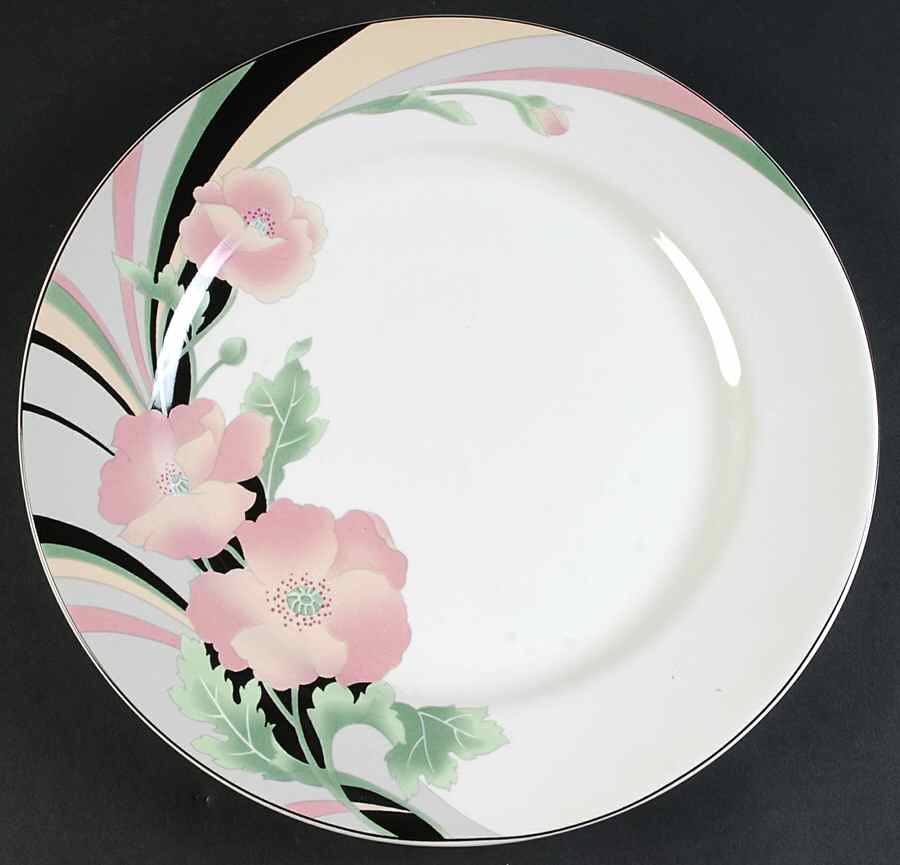 Jolie II 12" Chop Plate (Round Platter) by Sango-1