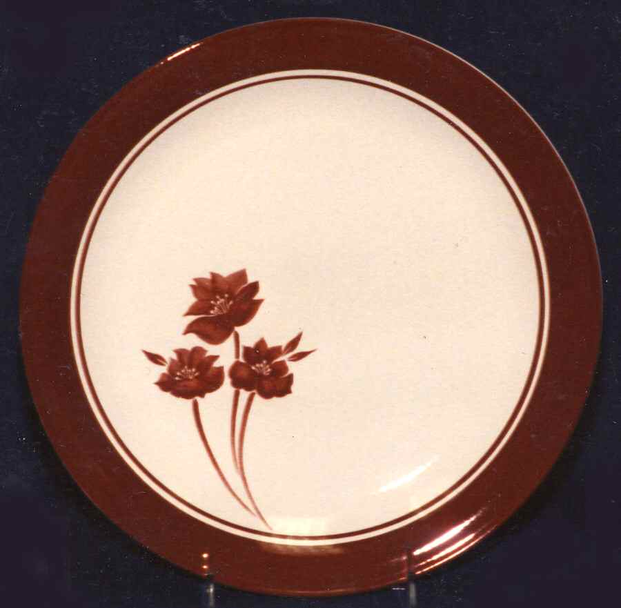 Joy Brown Dinner Plate by Sango-1