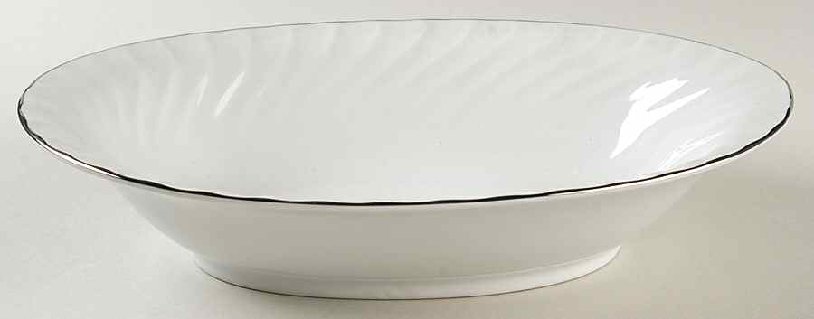 Karen 10" Oval Vegetable Bowl by Sango-1