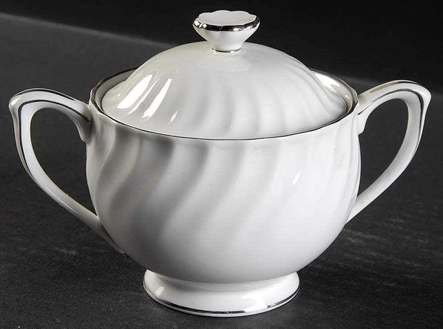 Karen Sugar Bowl & Lid by Sango-1