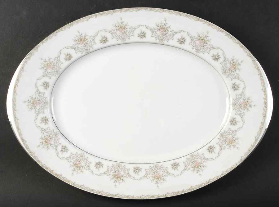 Kenwood 16" Oval Serving Platter by Sango-1