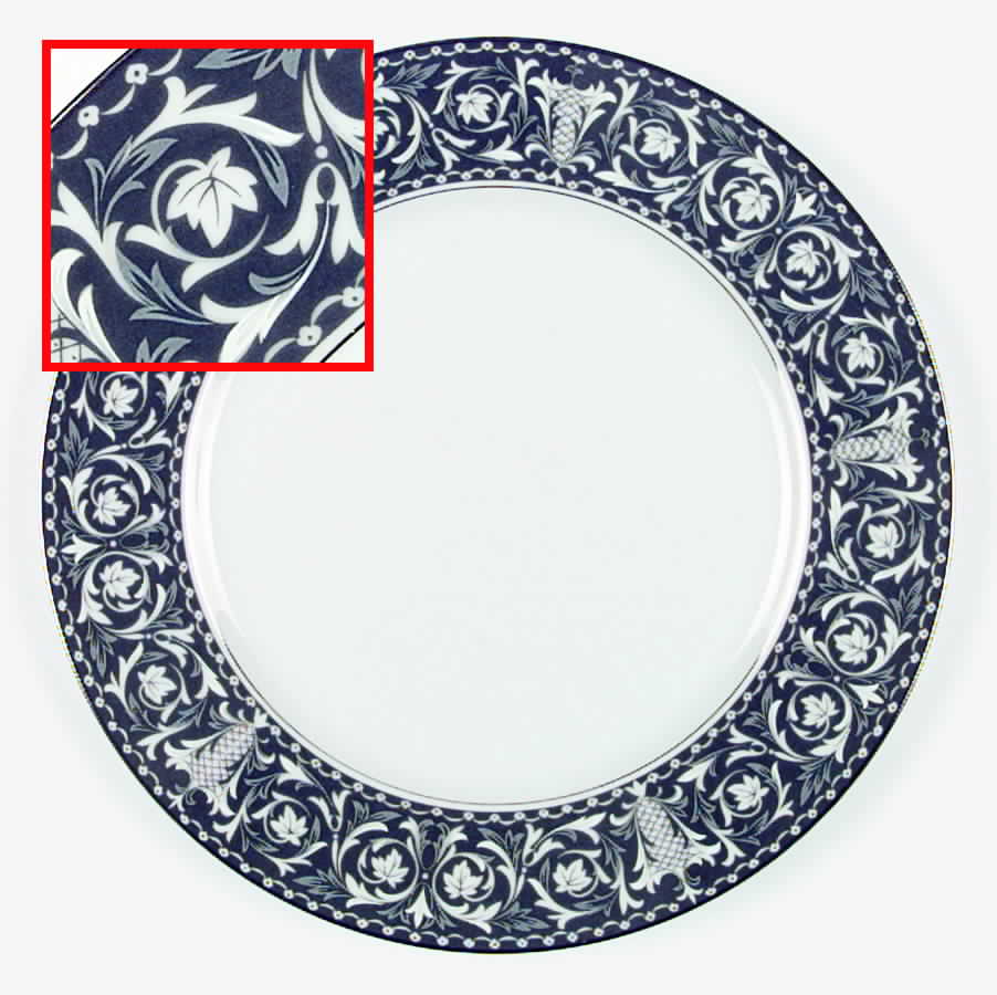 La Boheme Dinner Plate by Sango-1