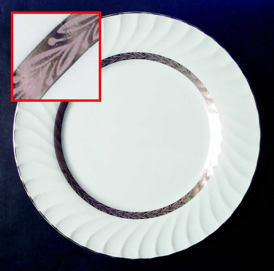 Laurel Gold Dinner Plate by Sango-1