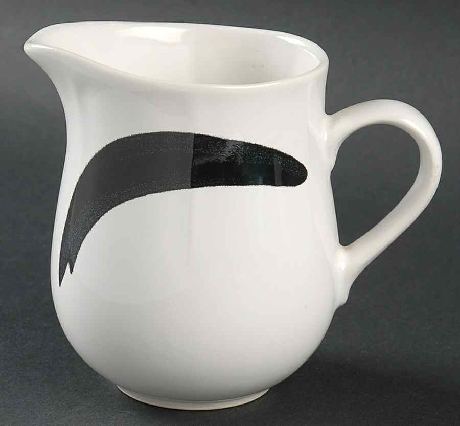 Laguna Black Creamer by Sango-1