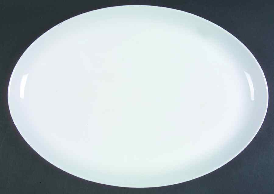 La Scala 14" Oval Serving Platter by Sango-1