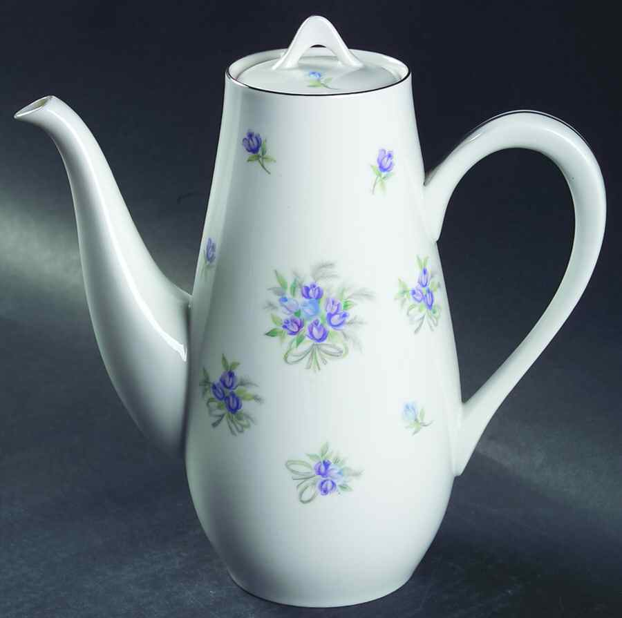 Lavender Coffee Pot & Lid by Sango-1