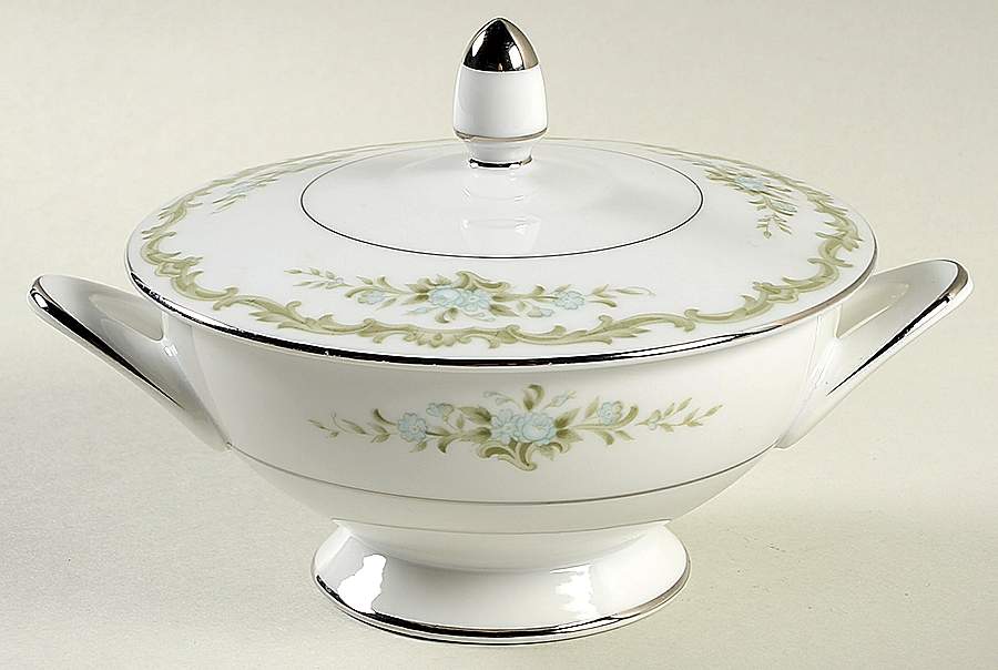 Leilani Sugar Bowl & Lid by Sango-1
