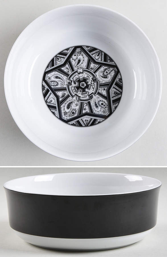 Limbo 9" Round Vegetable Bowl by Sango-1