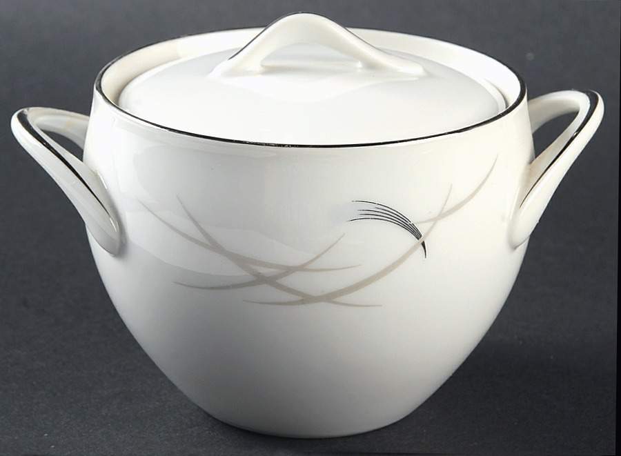 Mardi Gras Sugar Bowl & Lid by Sango-1