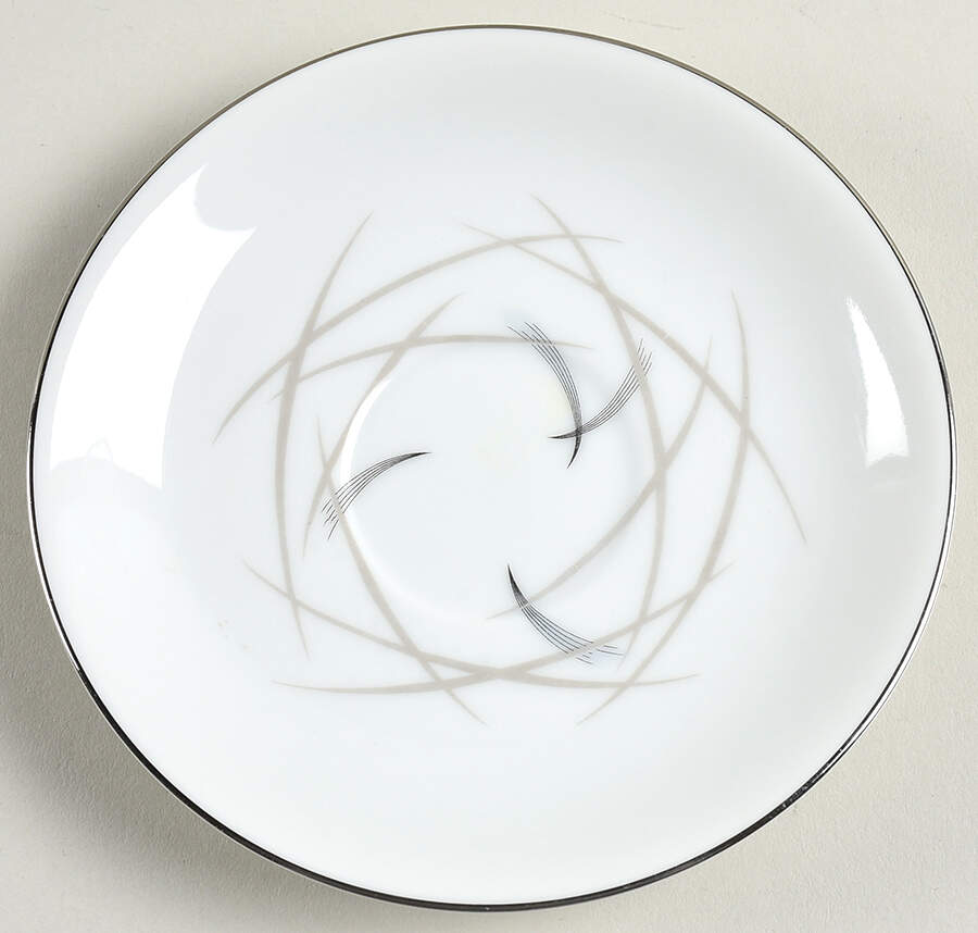Mardi Gras Saucer for Flat Cup by Sango-1