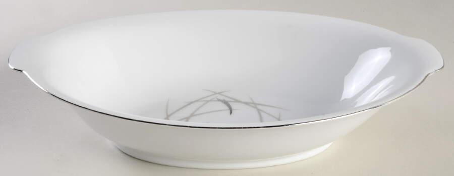 Mardi Gras 10" Oval Vegetable Bowl by Sango-1