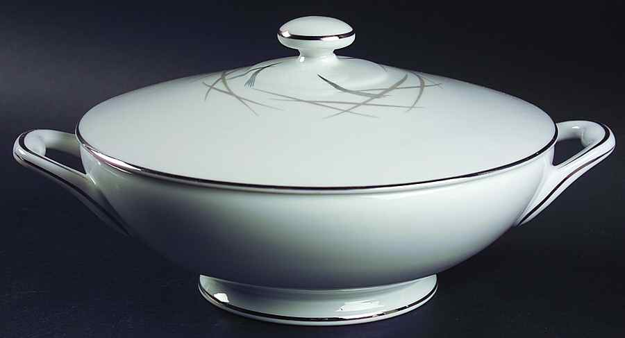 Mardi Gras Round Covered Vegetable by Sango-1