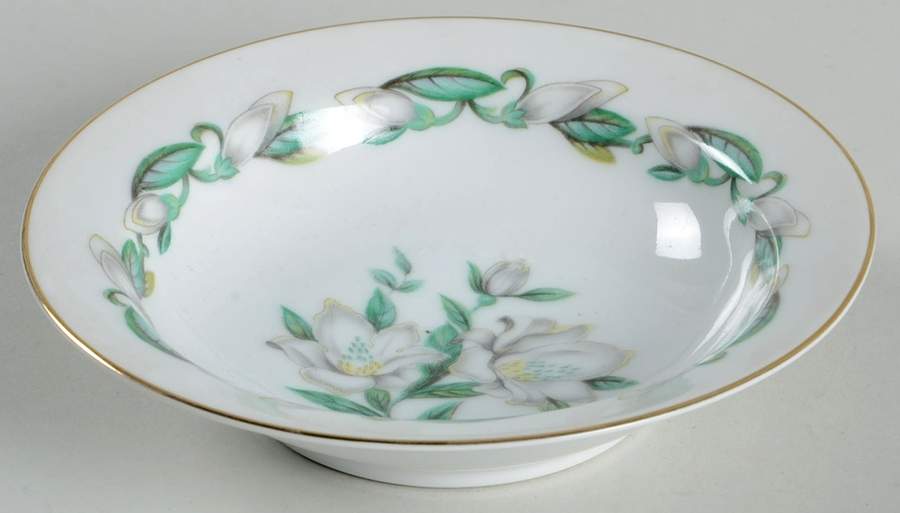 Magnolia Rim Fruit/Dessert (Sauce) Bowl by Sango-1