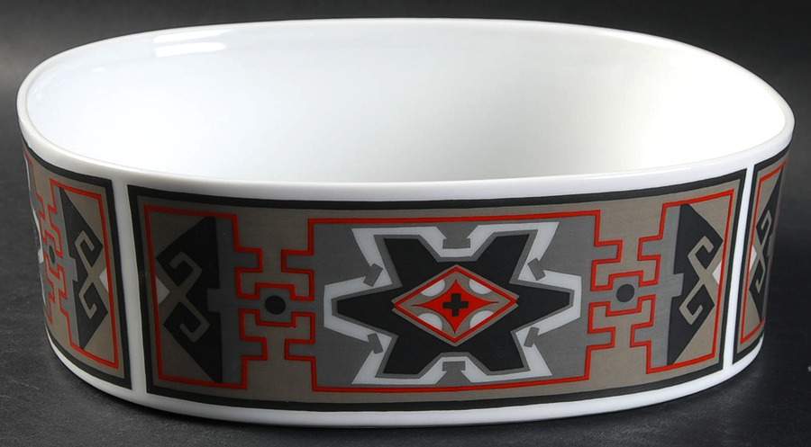 Malta 8" Round Vegetable Bowl by Sango-1