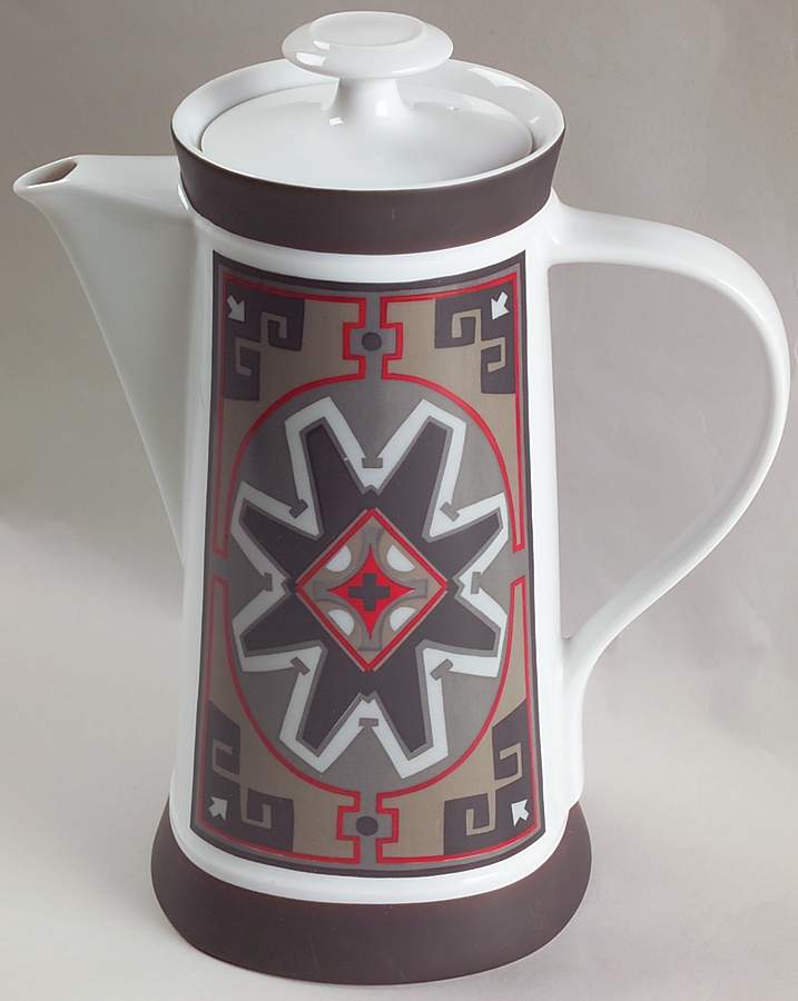 Malta Coffee Pot & Lid by Sango-1