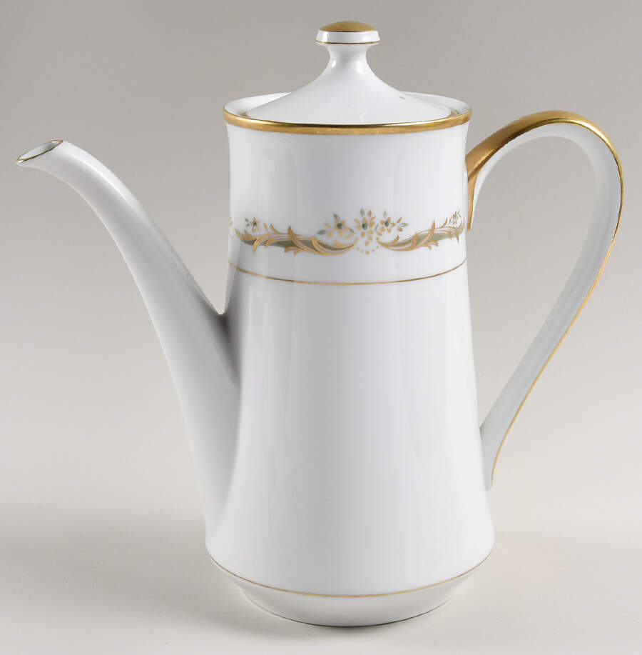 Manchester Coffee Pot & Lid by Sango-1