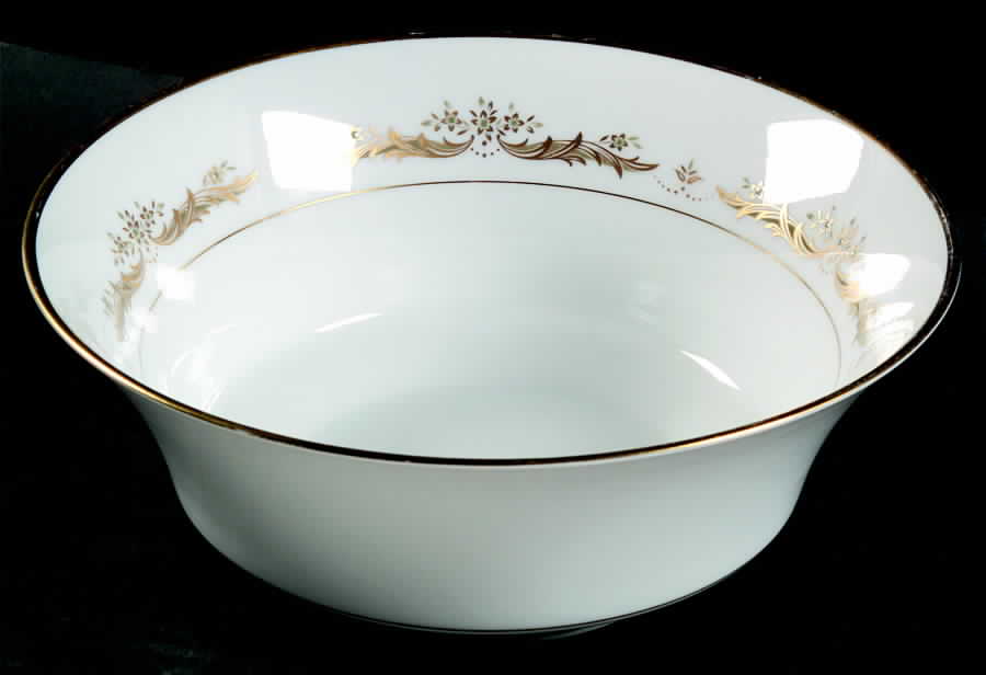 Manchester 9" Round Vegetable Bowl by Sango-1