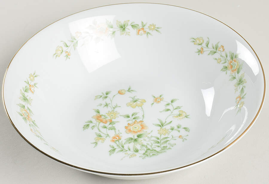 Mandarin 9" Round Vegetable Bowl by Sango-1